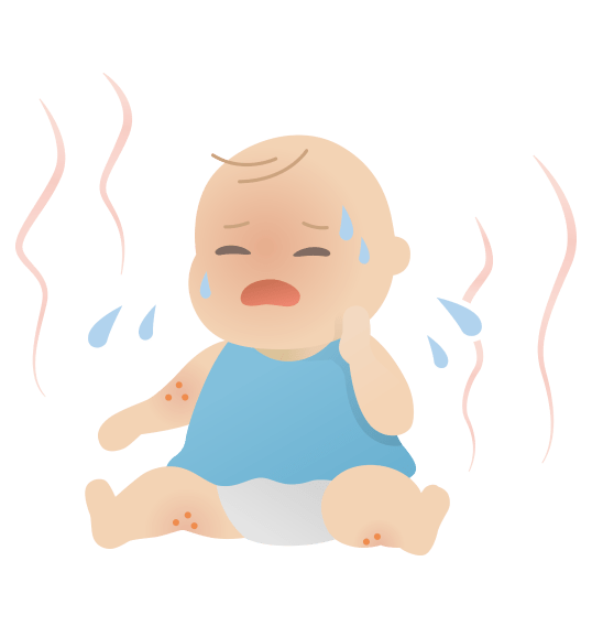 赤ちゃんや幼児の皮膚疾患