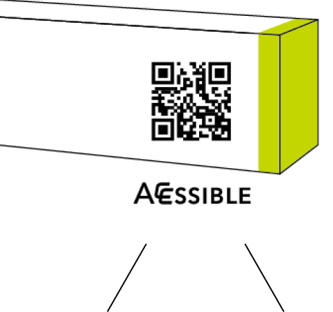 パッケージにはQR Translatorコード